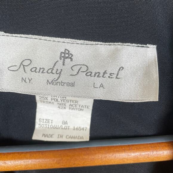 Vintage Randy Pantel Womens Jacket Sz 8 Rare Unique Artsy Boho Beaded Western - Picture 3 of 10